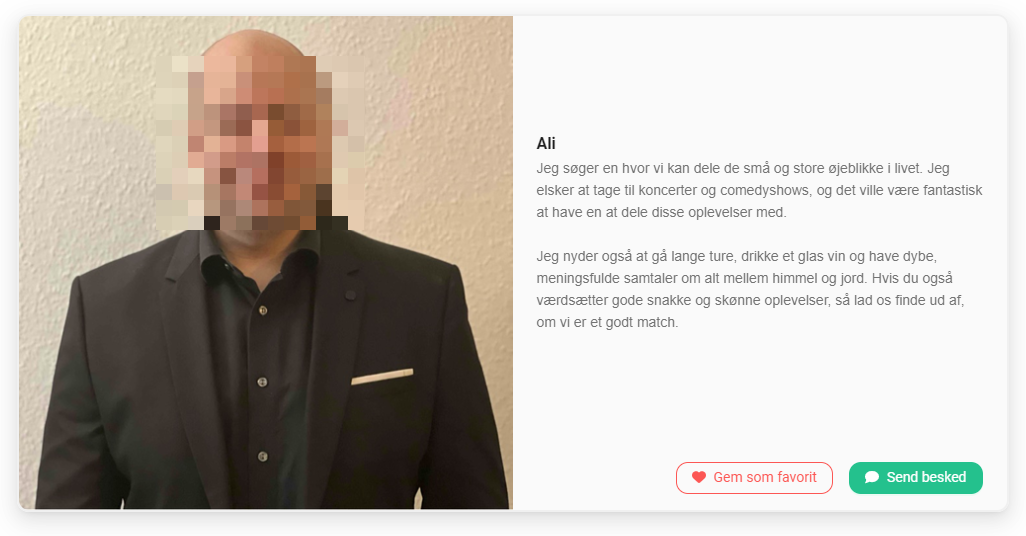 Modent Match Kontaktforslag